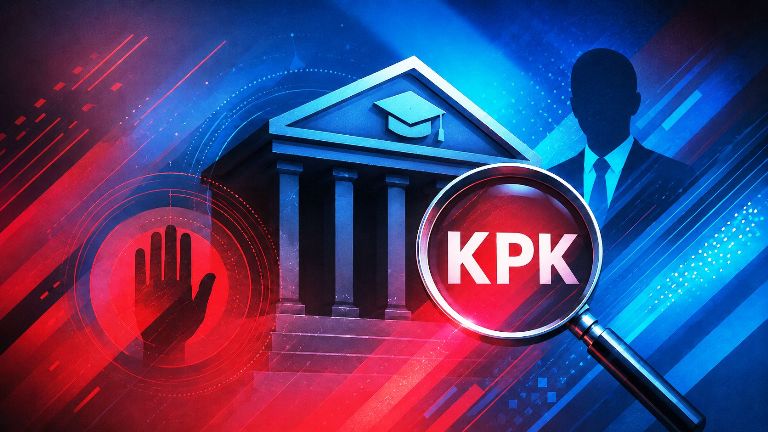 KPK OTT Rektor Unsoed Akhmad Sodiq terkait dugaan penerimaan mahasiswa baru